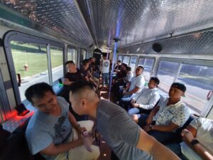 Customer photo from a party bus rental review by Jason Xiong