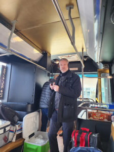 Customer photo from a party bus rental review by Mitch Gram
