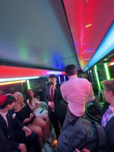 Customer photo from a party bus rental review by Stephen Reddington