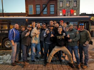 Customer photo from a party bus rental review by Luke Charles