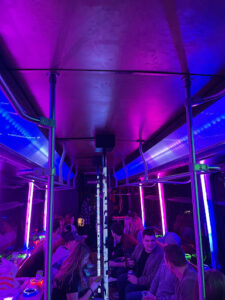Customer photo from a party bus rental review by Taran Turner