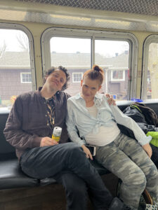 Customer photo from a party bus rental review by Caitlyn Engler