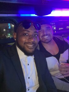 Customer photo from a party bus rental review by Derwayne Moore