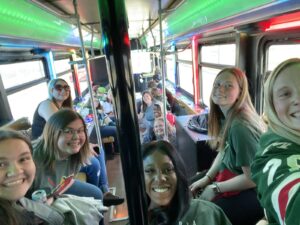 Customer photo from a party bus rental review by Jessica Erchul