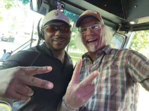 Customer photo from a party bus rental review by Nate Edwards