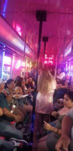 Customer photo from a party bus rental review by Jennifer Diaz-Ramos