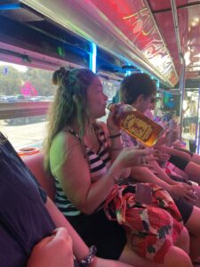 Customer photo from a party bus rental review by Olivia Schmitz