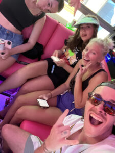 Customer photo from a party bus rental review by Patrick Risberg