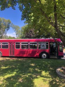 Customer photo from a party bus rental review by Mary Laird