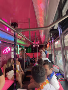 Customer photo from a party bus rental review by Molly Haeg
