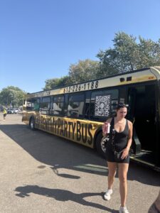 Customer photo from a party bus rental review by Danielle Bursey