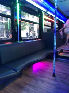 Customer photo from a party bus rental review by Brittan Humes