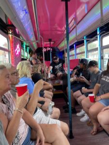 Customer photo from a party bus rental review by Cindy Pieper