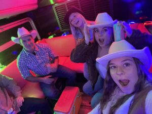 Customer photo from a party bus rental review by Alyssa Back