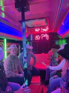 Customer photo from a party bus rental review by Jessica Tilson