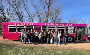Customer photo from a party bus rental review by Amy Carlsen