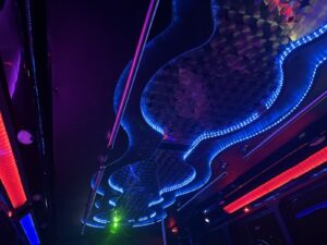 Customer photo from a party bus rental review by Erin Leuschke