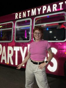 Customer photo from a party bus rental review by Emily Knoer