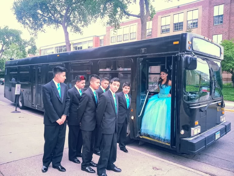 Quinceañera Party Bus, party bus rental in Minneapolis and St Paul MN