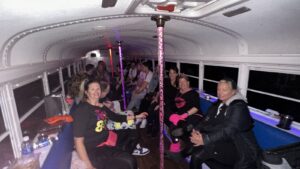 Customer photo from a party bus rental review by Brian Henderson