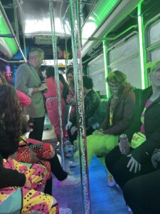 Customer photo from a party bus rental review by Cali Harrier