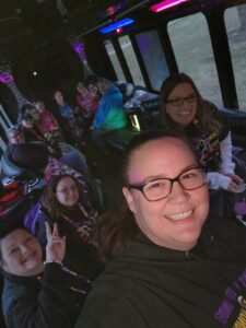 Customer photo from a party bus rental review by Dawn Caswell