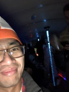 Customer photo from a party bus rental review by Gary Ly