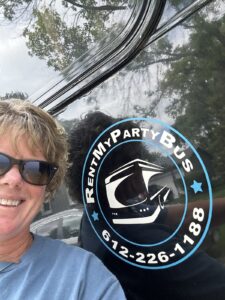 Customer photo from a party bus rental review by Angie Kniss