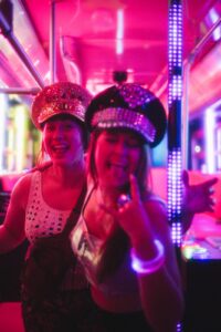 Customer photo from a party bus rental review by Emma Grover
