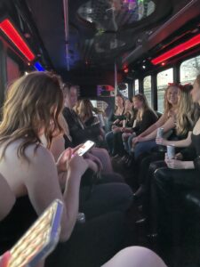Customer photo from a party bus rental review by sean wiese