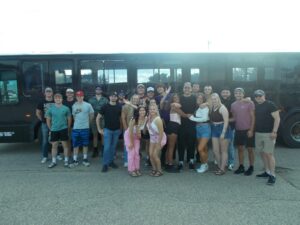 Customer photo from a party bus rental review by ariaya herman