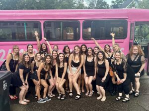 Customer photo from a party bus rental review by Madeline Wellens