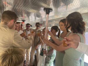 Customer photo from a party bus rental review by Paula Beer