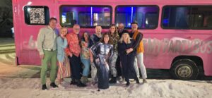 Customer photo from a party bus rental review by Scott K