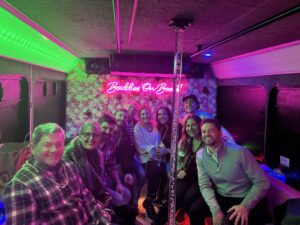 Customer photo from a party bus rental review by Ali