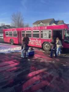 Customer photo from a party bus rental review by Sue Antkowiak