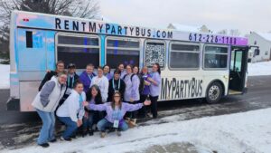 Customer photo from a party bus rental review by kelli waska