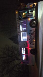 Customer photo from a party bus rental review by Sarah Arnsdorff