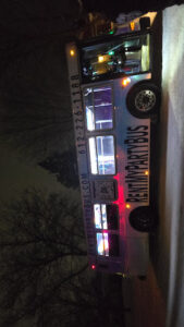 Customer photo from a party bus rental review by Sarah Arnsdorff