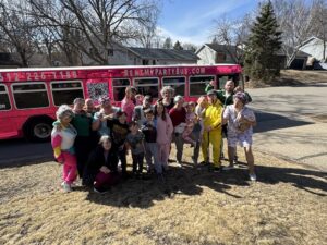 Customer photo from a party bus rental review by Veronyca Bellinger