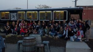 Customer photo from a party bus rental review by Sarah Guzman
