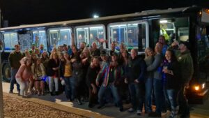 Customer photo from a party bus rental review by Jennifer Linn