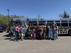 Customer photo from a party bus rental review by Haley Wargin