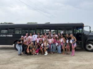 Customer photo from a party bus rental review by Kami goehring