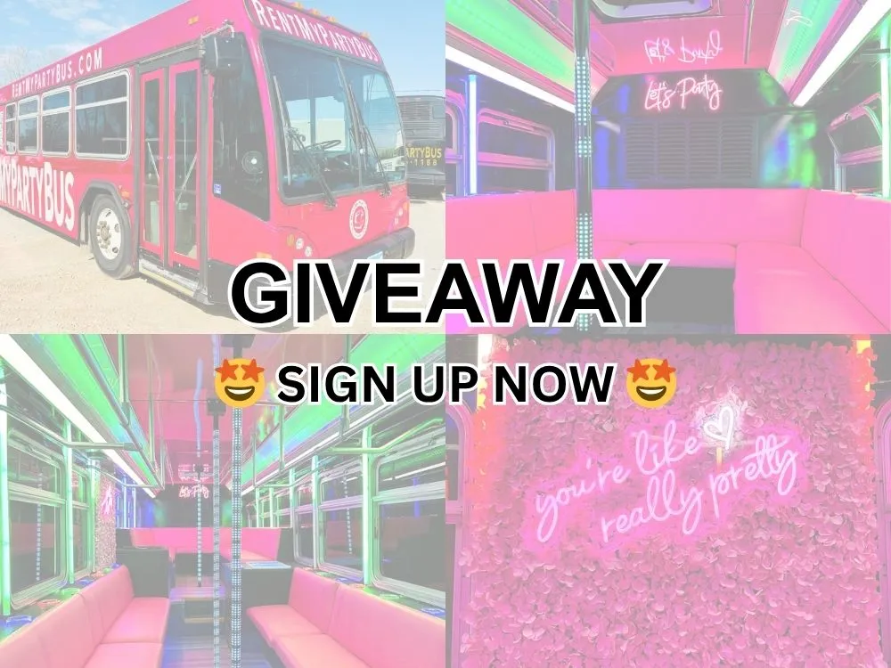 Party Bus Giveaway Sign Up