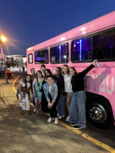 Customer photo from a party bus rental review by Kelly Higginson