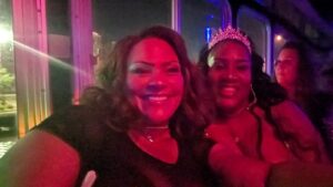 Customer photo from a party bus rental review by Amberlynn Pierson