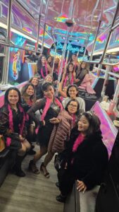 Customer photo from a party bus rental review by Cherish Ende