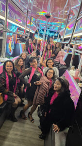 Customer photo from a party bus rental review by Cherish Ende