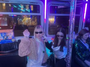 Customer photo from a party bus rental review by Alexis Elbert